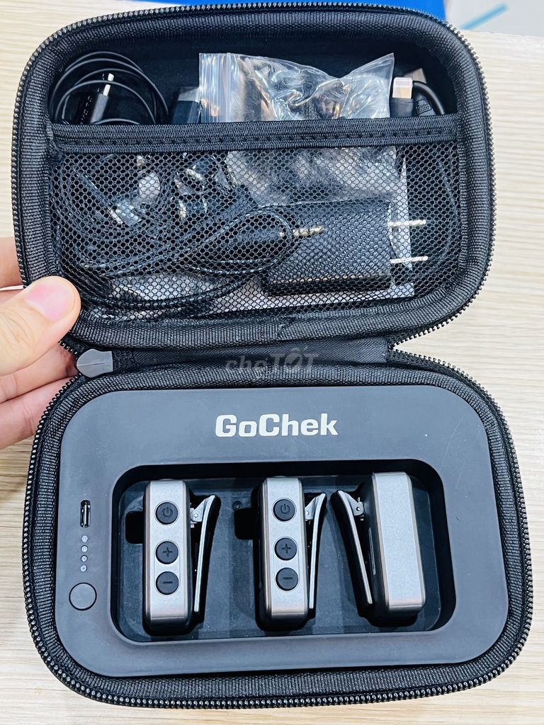 Microphone GoChek Ultra Plus D Xám. Mua bán Tivi, Âm thanh tại Quận Đống Đa Hà Nội được đăng bởi Bảo Táo Store hình 1