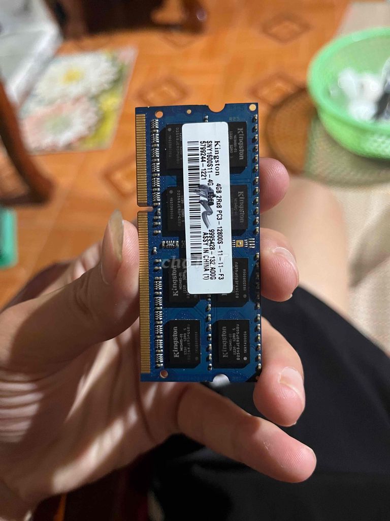 RAM Kingston 4GB DDR3 1600MHz. Mua bán Linh kiện (RAM, Card...) tại Huyện Kiến Xương Thái Bình được đăng bởi Hoang Kien hình 1