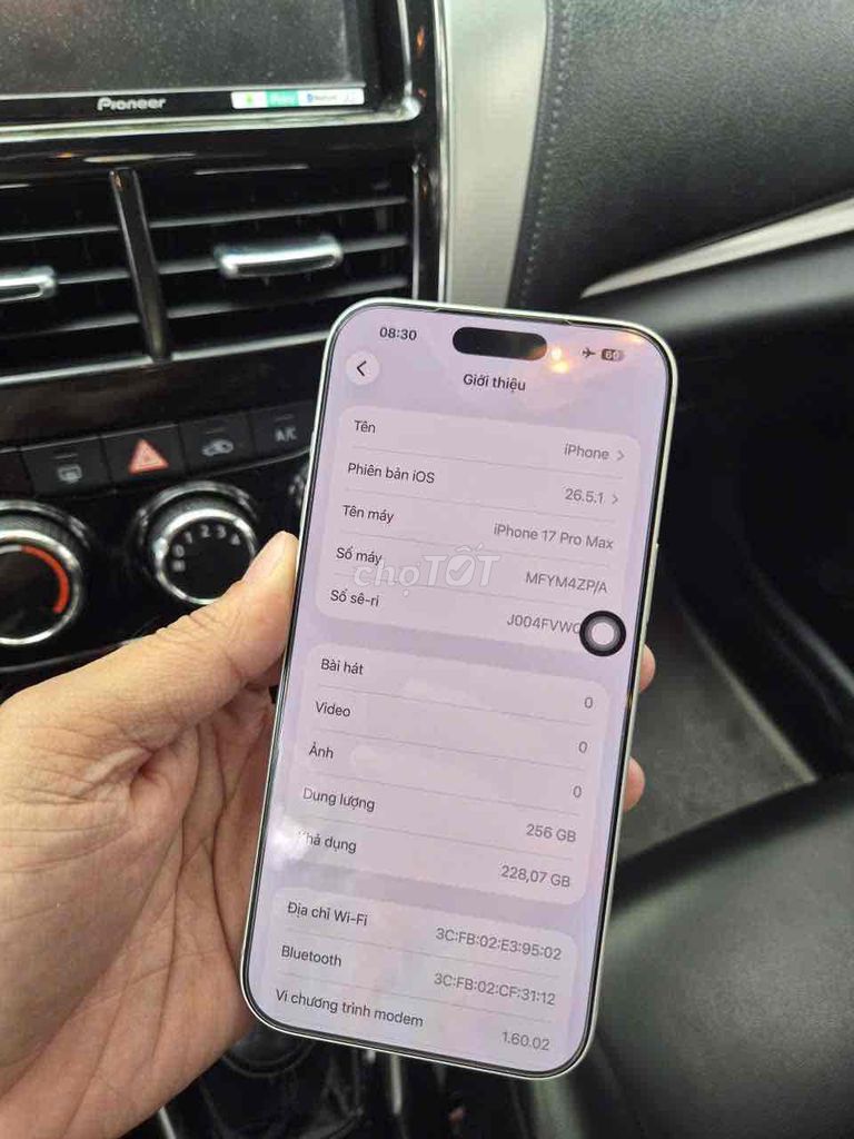 iPhone 17 Pro Max 256GB Trắng Mới. Mua bán Điện thoại tại Quận Nam Từ Liêm Hà Nội được đăng bởi Nguyễn An hình 1