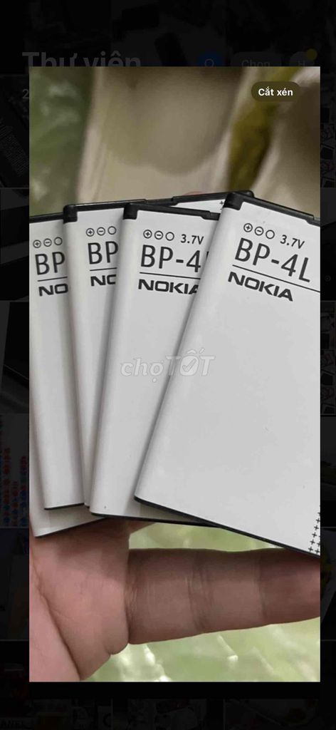 Pin zin Nokia BP-4L BP-3L BL-4U bóc máy nhiều loại. Mua bán Linh kiện (RAM, Card...) tại Quận Tân Phú Tp Hồ Chí Minh được đăng bởi Trương Hiệp hình 1