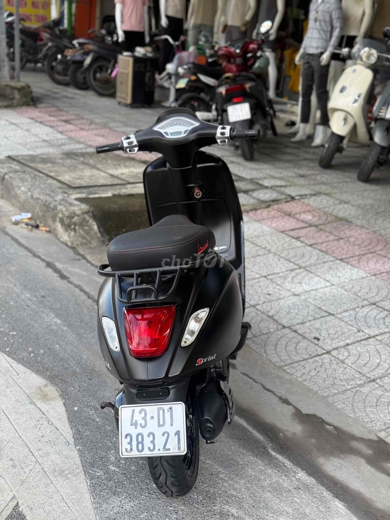 🇨🇳VESPA SPINT ĐEN NHÁM NỢ XẤU TRẢ TRƯỚC 10 TRIỆU. Mua bán Xe máy tại Quận Liên Chiểu Đà Nẵng được đăng bởi Anh po hình 6