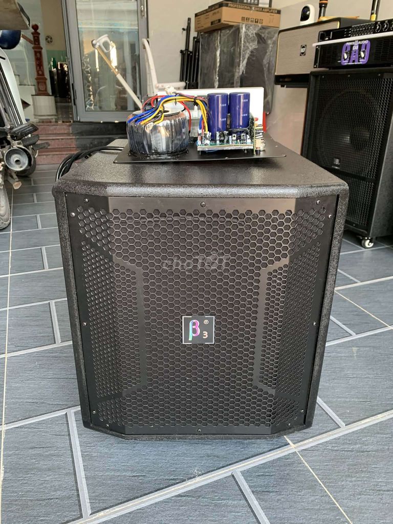 Em có sub điện lai hơi bass 30cm cần bán. Mua bán Tivi, Âm thanh tại Thành phố Biên Hòa Đồng Nai được đăng bởi Âm Thanh Cũ Giá Rẻ hình 1