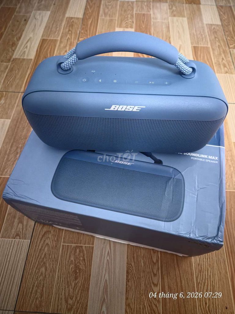 Loa di động Bose SoundLink Max Xanh. Mua bán Tivi, Âm thanh tại Huyện Chợ Mới An Giang được đăng bởi thanh liem hình 1
