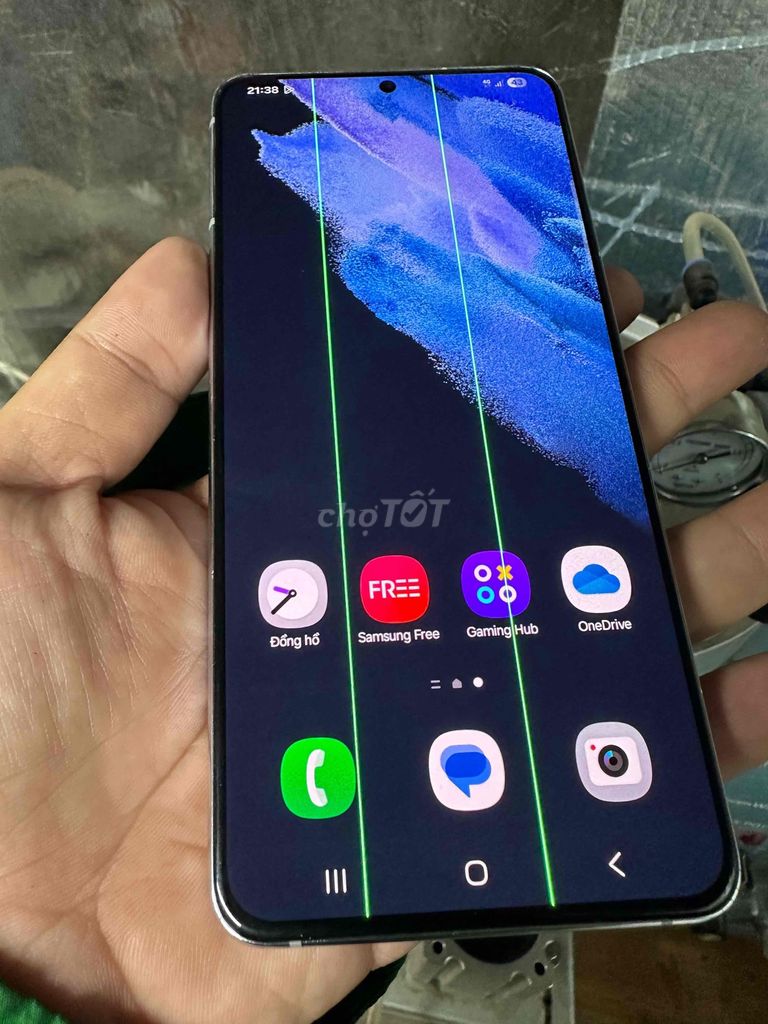Samsung S21 Bạc Đã qua sử dụng. Mua bán Điện thoại tại Huyện Hóc Môn Tp Hồ Chí Minh được đăng bởi Thanh Bùi hình 1
