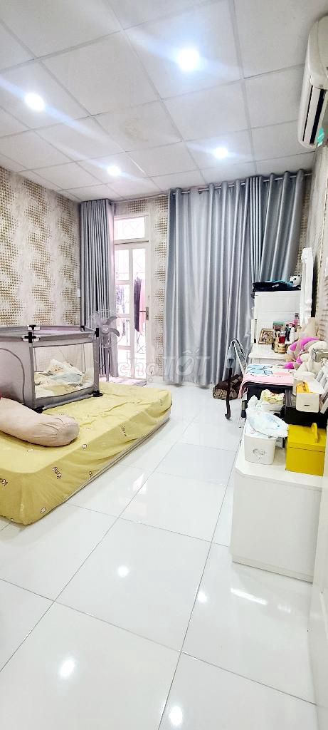 BÁN NHÀ QUẬN 6, DT 32M2, HẬU GIANG, KHÔNG QUY HOẠCH, P12, SHR, HẺM 3M