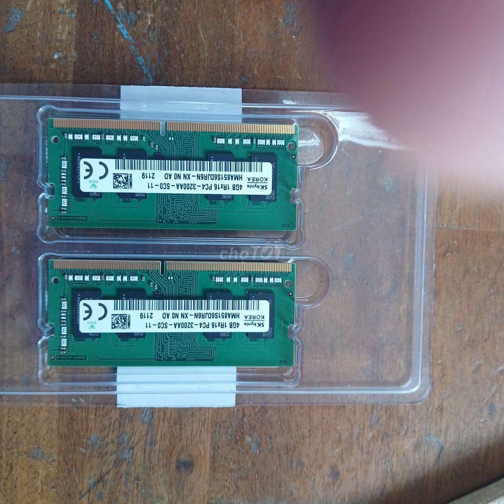 RAM SK Hynix 4GB DDR4. Mua bán Linh kiện (RAM, Card...) tại Thành phố Tân An Long An được đăng bởi VŨ TRỌNG HIẾU hình 1
