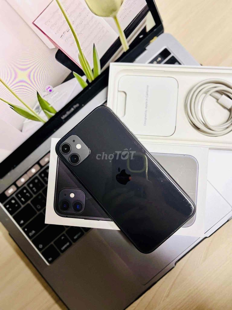iPhone 11 64GB Đen FULLBOX zin keng APPLE 08/2023. Mua bán Điện thoại tại Quận 10 Tp Hồ Chí Minh được đăng bởi iStockHCM hình 1