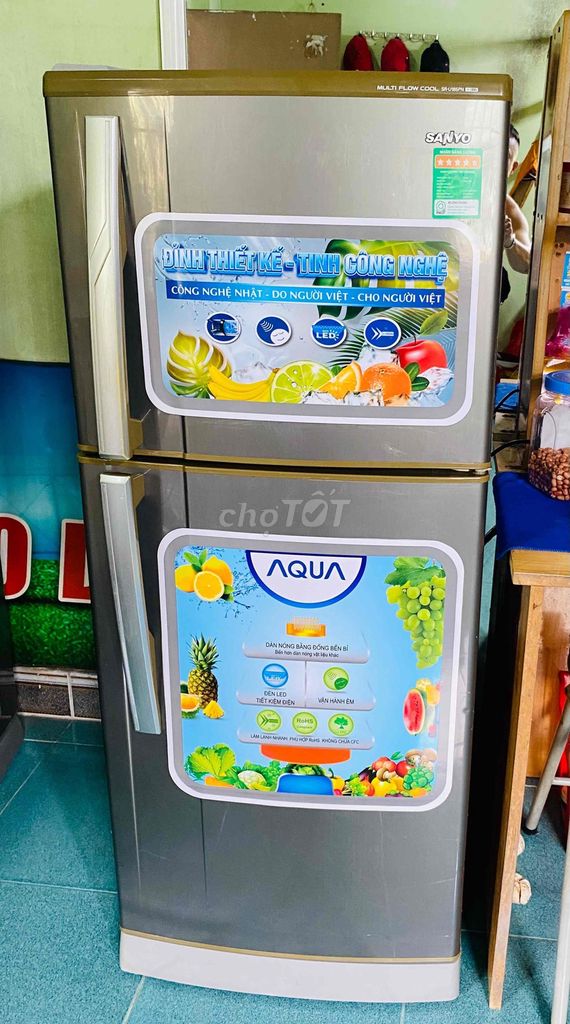 Tủ lạnh Sanyo Xám. Mua bán Tủ lạnh tại Thành phố Dĩ An Bình Dương được đăng bởi HOÀNG NAM hình 1