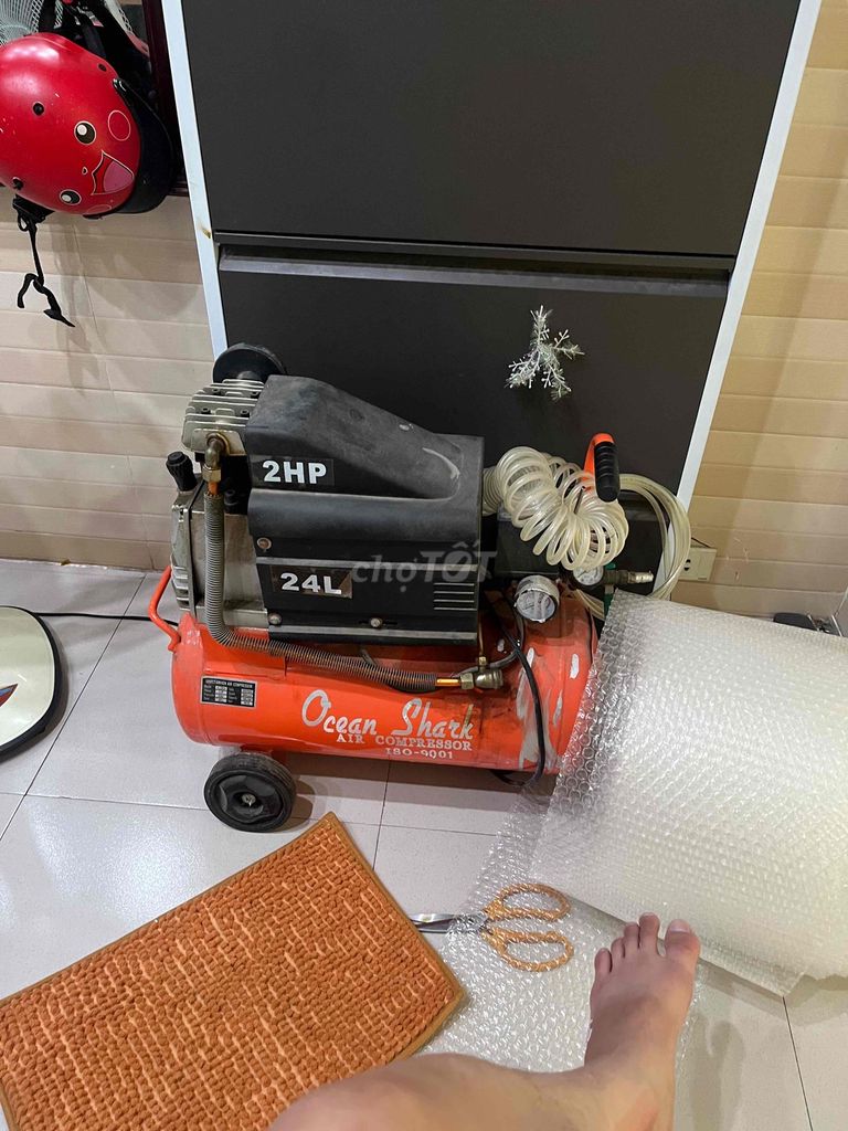Máy nén khí Ocean Shark 24L 2HP. Mua bán Đồ chuyên dụng, Giống nuôi trồng tại Quận Hà Đông Hà Nội được đăng bởi Mr Tiến hình 1