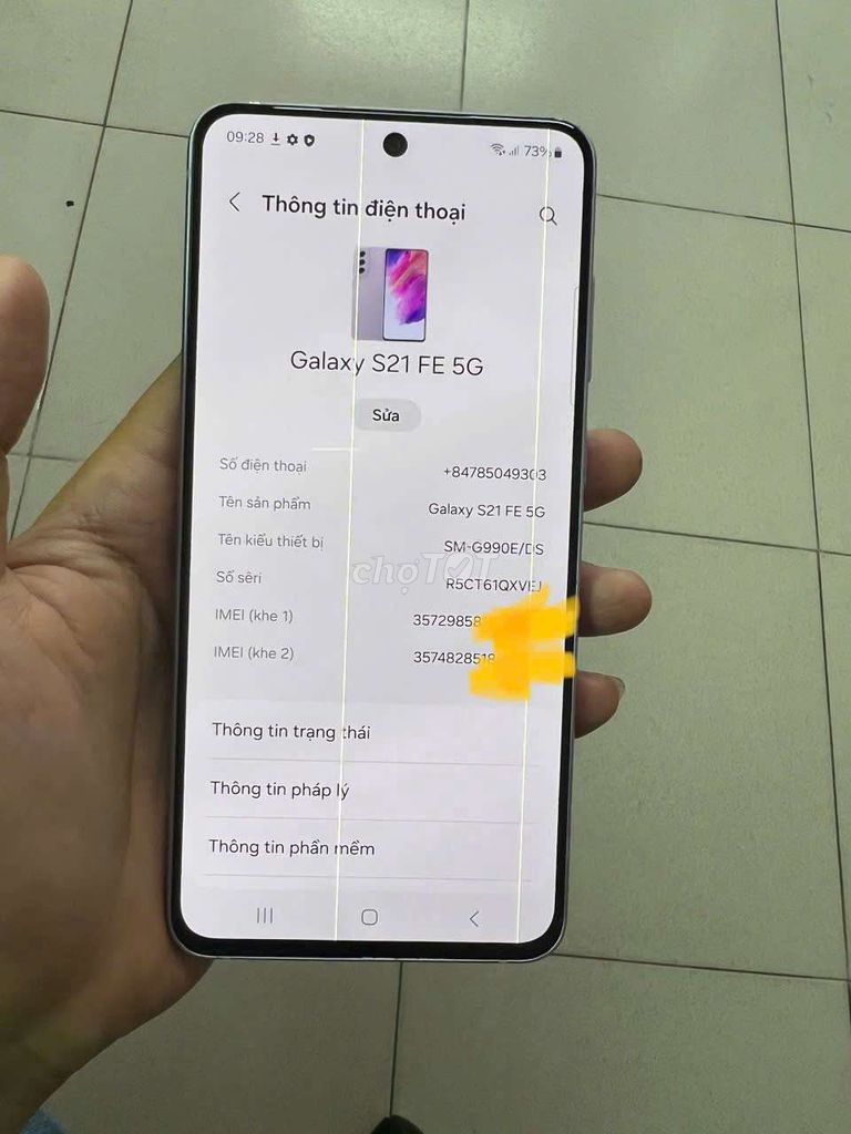 Samsung s21 FE 5G Giá rẻ chữa cháy tốt