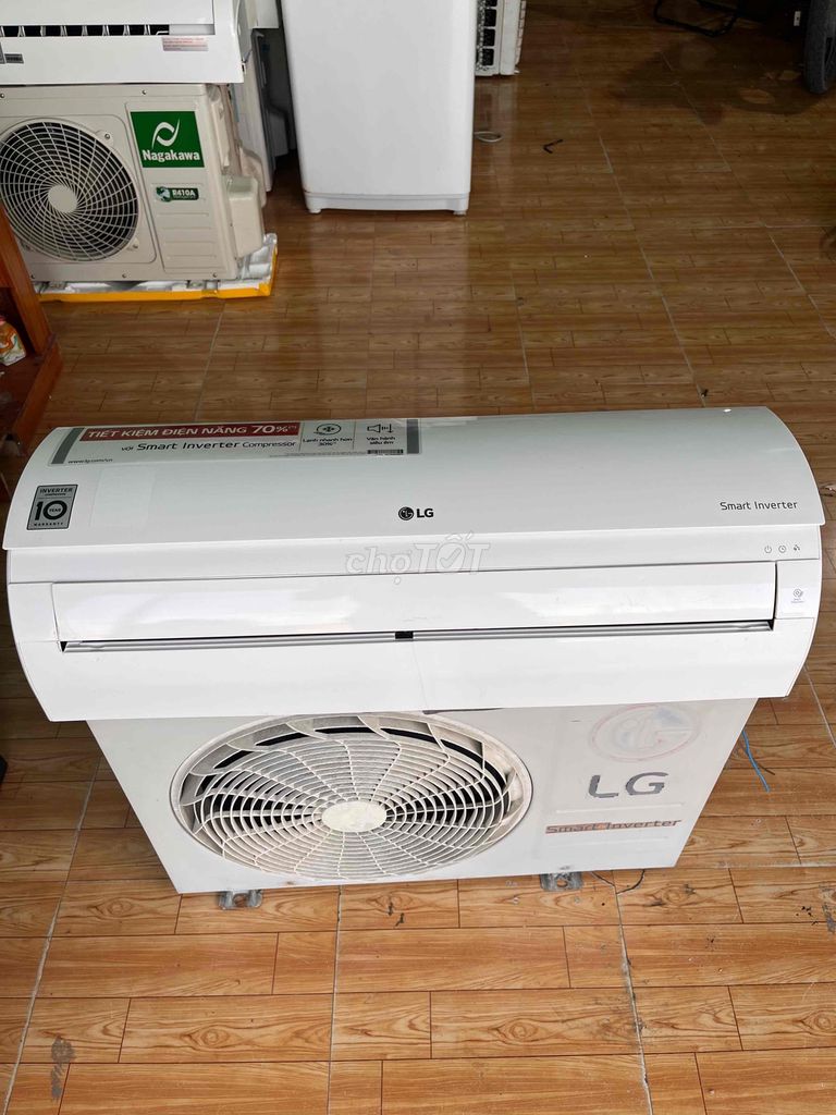 Máy lạnh LG 1hp tiết kiệm điện giá rẽ sử dụng Trọ.