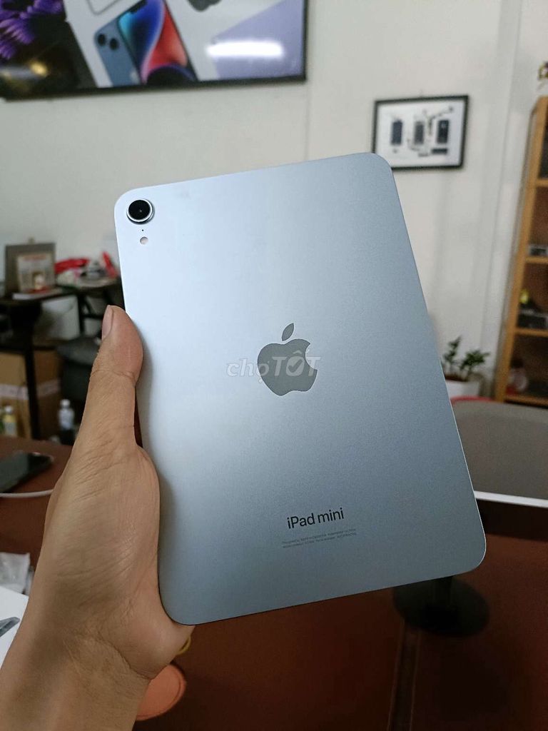 iPad Mini 7 128GB Xanh sạc 14 lần. Mua bán Máy tính bảng tại Quận Thanh Khê Đà Nẵng được đăng bởi TT PHONE hình 1