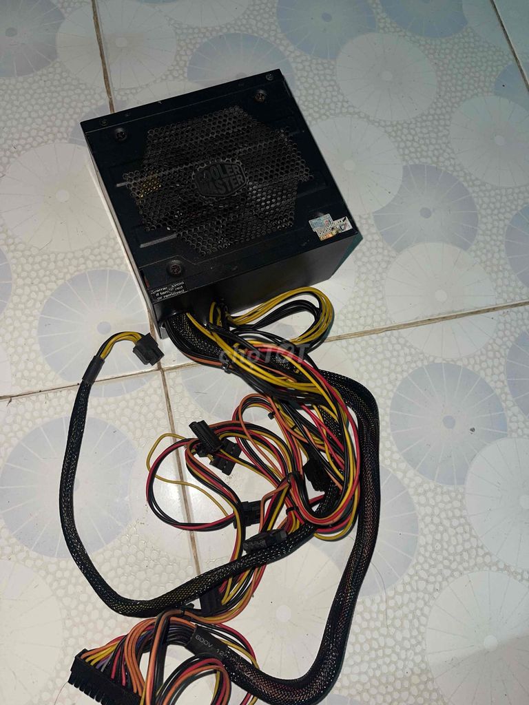 Nguồn máy tính Cooler Master Đen Kim loại. Mua bán Linh kiện (RAM, Card...) tại Thị xã Phú Mỹ Bà Rịa - Vũng Tàu được đăng bởi Thế Anh hình 1