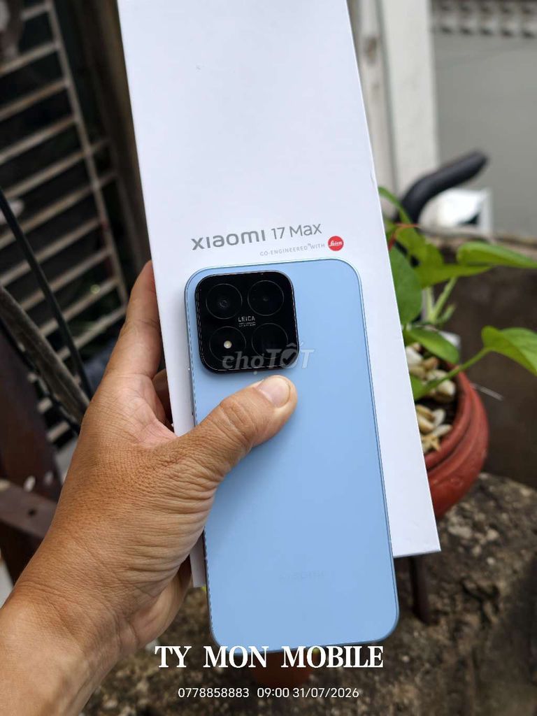 Xiaomi 17 Max 5G 12GB/256GB Xanh. Mua bán Điện thoại tại Quận 5 Tp Hồ Chí Minh được đăng bởi TY  MON MOBILE hình 1