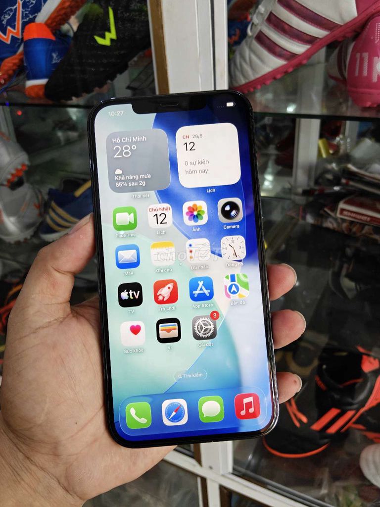 Apple iPhone 12 Pro Max 128GB Xanh 100%. Mua bán Điện thoại tại Quận Liên Chiểu Đà Nẵng được đăng bởi Công Lực hình 1