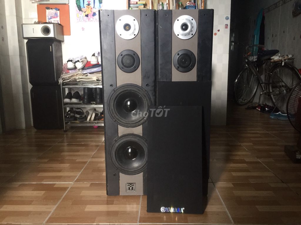 Cặp Loa đứng YAMAHA chất lượng giá rẻ Bass 20/25. Mua bán Tivi, Âm thanh tại Quận 11 Tp Hồ Chí Minh được đăng bởi Điện công nghiệp khí nén Lý Minh hình 2