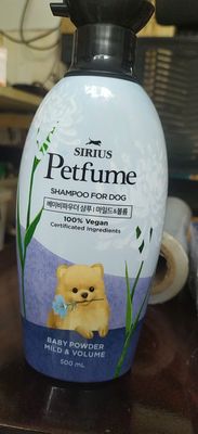 sữa tắm cho Chó Sirius Petfume 500ml mới 100%