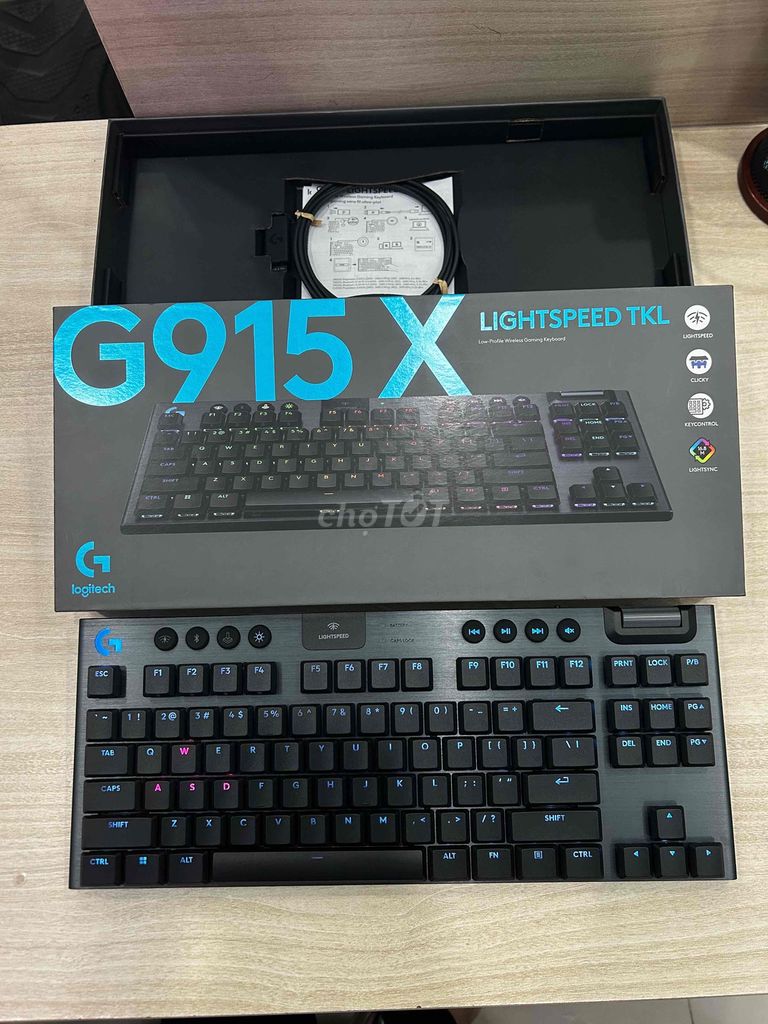 Bàn phím Logitech G915X Đen. Mua bán Phụ kiện (Màn hình, Chuột...) tại Quận 4 Tp Hồ Chí Minh được đăng bởi Duy Văn hình 1
