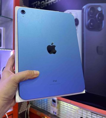 iPad Gen 10 blue 256g 5g fullbox pin 100 bh 1/2025