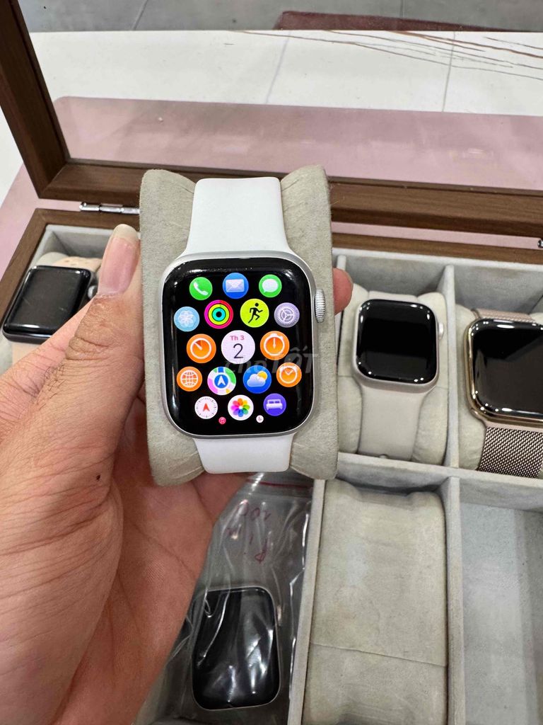 Apple Watch Series 8 41mm Trắng. Mua bán Thiết bị đeo thông minh tại Quận Thanh Khê Đà Nẵng được đăng bởi Apple Watch Chính Hãng SO1 DaNang hình 1