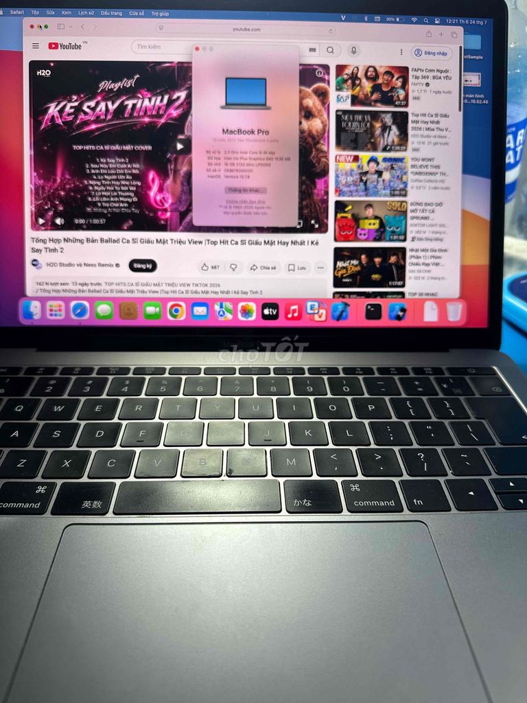 Apple MacBook Pro 2017 i5 13 inch 16GB/256GB Xám. Mua bán Laptop tại Quận Cẩm Lệ Đà Nẵng được đăng bởi Gấu Store hình 1