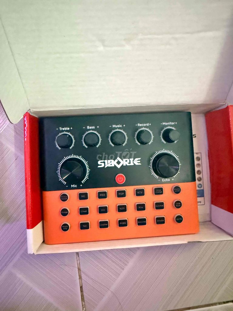 Sound card SIBORIE F993 Đã sử dụng. Mua bán Phụ kiện (Màn hình, Chuột...) tại Huyện Nhà Bè Tp Hồ Chí Minh được đăng bởi Vinh hình 1