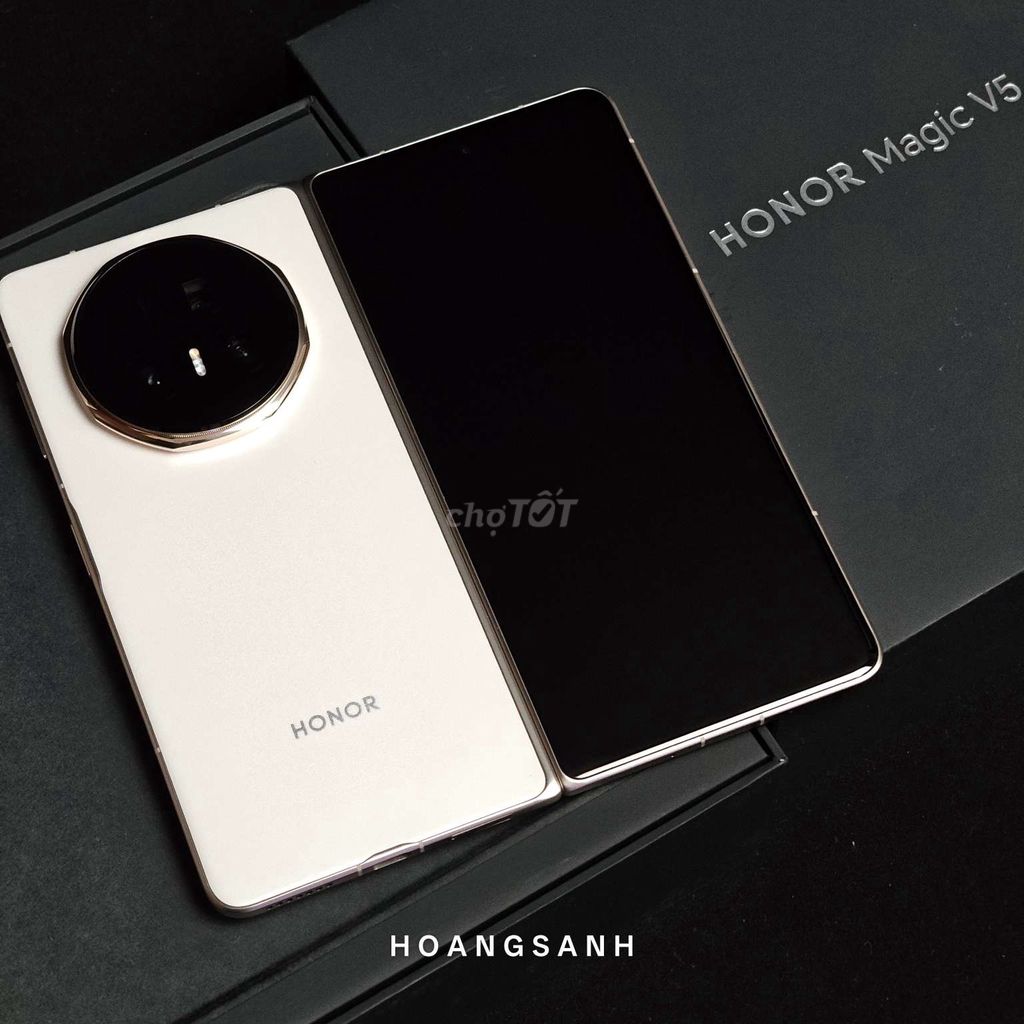 Honor Magic V5 16GB/512GB Trắng Kem Chính Hãng - 132929530