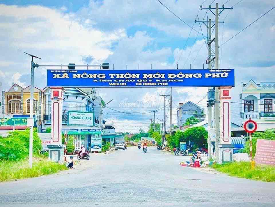 Bán Nền Thổ Cư 100m2 Khu Dân Cư Đông Phú Hậu Giang. Mua bán đất tại Huyện Châu Thành Hậu Giang được đăng bởi Minh Trang hình 2