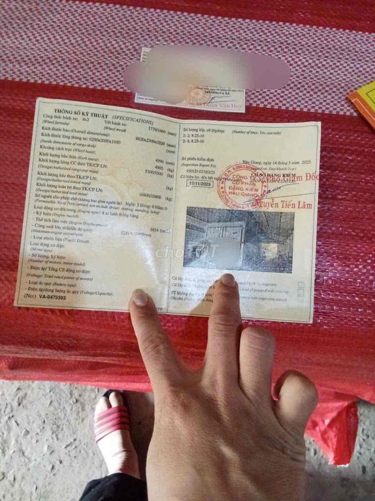 Cần bán xe tải Hino Fc500 thùng kín.. Mua bán Xe tải, xe ben tại Thành phố Long Xuyên An Giang được đăng bởi Mr Bá hình 6