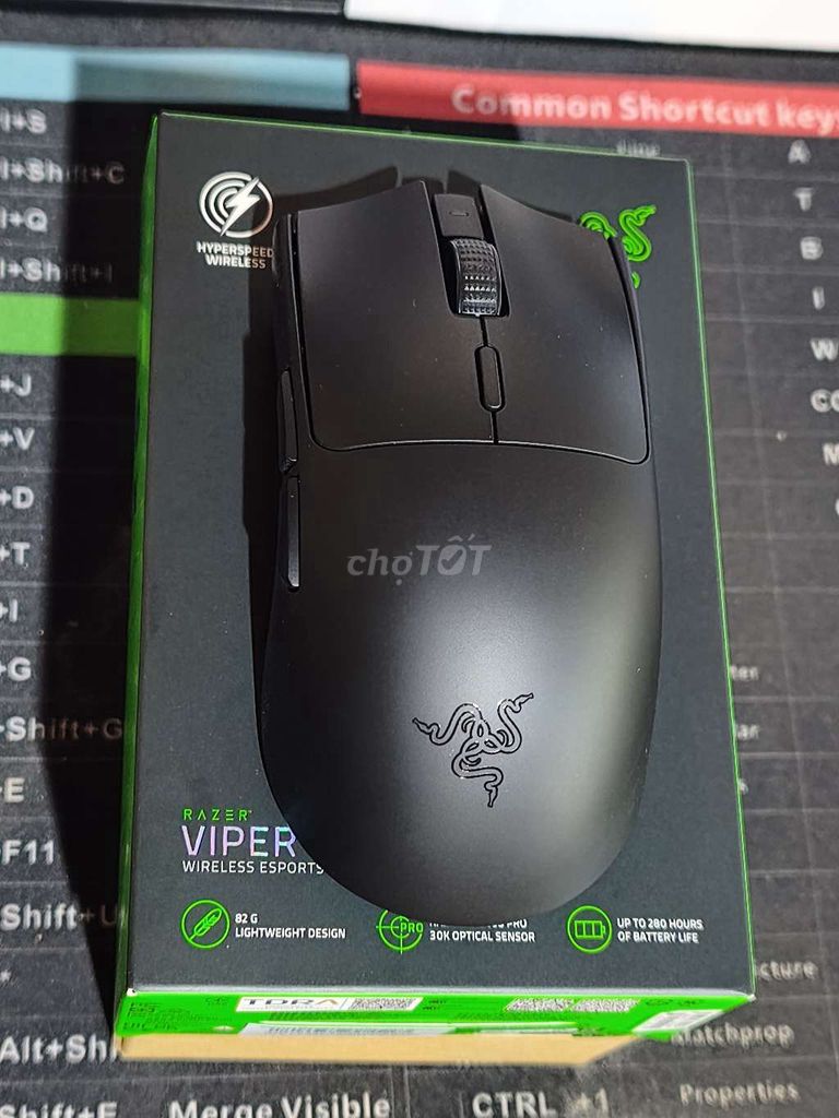 Chuột Razer Viper V3 Hyperspeed Đen 99%. Mua bán Phụ kiện (Màn hình, Chuột...) tại Thành phố Thủ Đức Tp Hồ Chí Minh được đăng bởi Nguyễn Anh Tài hình 1