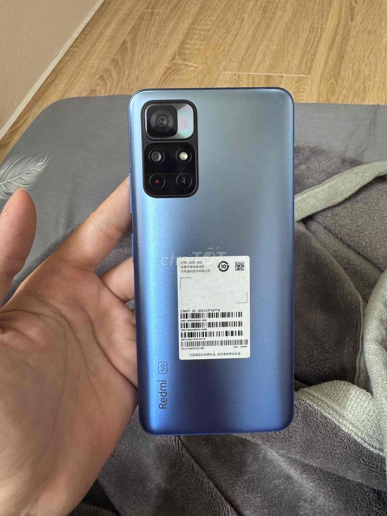 Xiaomi Redmi Note 11 5G 128GB Xanh dương. Mua bán Điện thoại tại Quận Cầu Giấy Hà Nội được đăng bởi Le Minh Hung hình 1