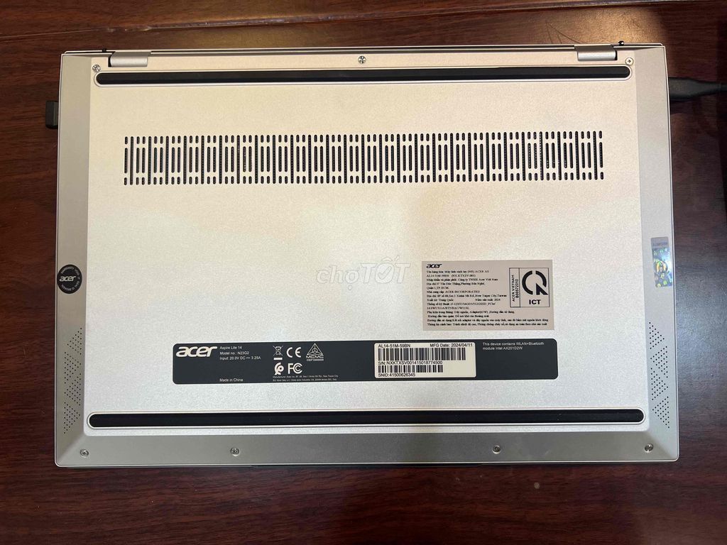 Acer Aspire Lite 14 mới 99,99% còn bảo hành TGDD. Mua bán Laptop tại Quận Ngũ Hành Sơn Đà Nẵng được đăng bởi Phan Tiến Hùng hình 2