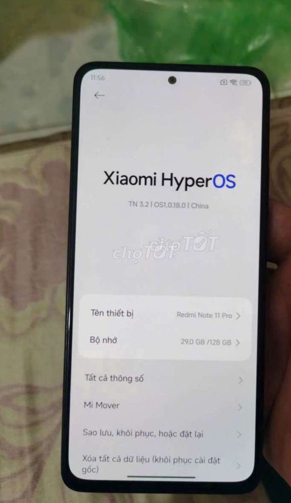 Xiaomi Redmi Note 11 Pro 128GB Đen. Mua bán Điện thoại tại Quận 12 Tp Hồ Chí Minh được đăng bởi Tam Phát hình 1