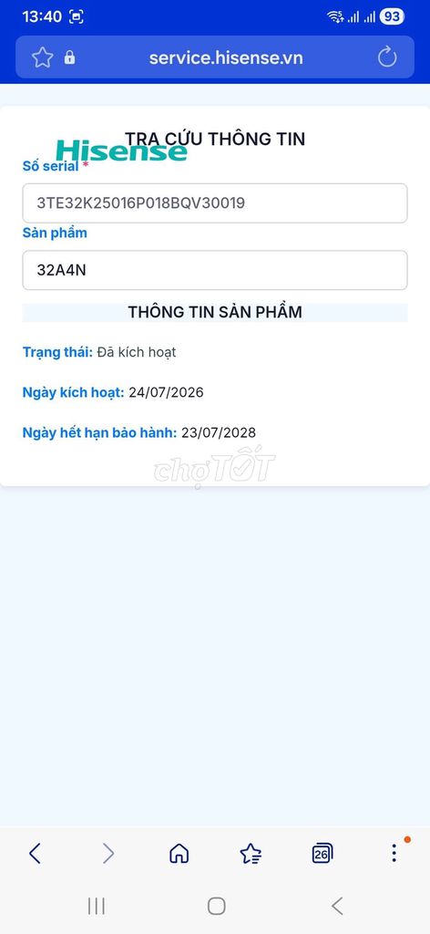 Tivi mới full box bh 24 tháng có tìm giọng nói. Mua bán Tivi, Âm thanh tại Quận Ninh Kiều Cần Thơ được đăng bởi Luật Nguyễn hình 1