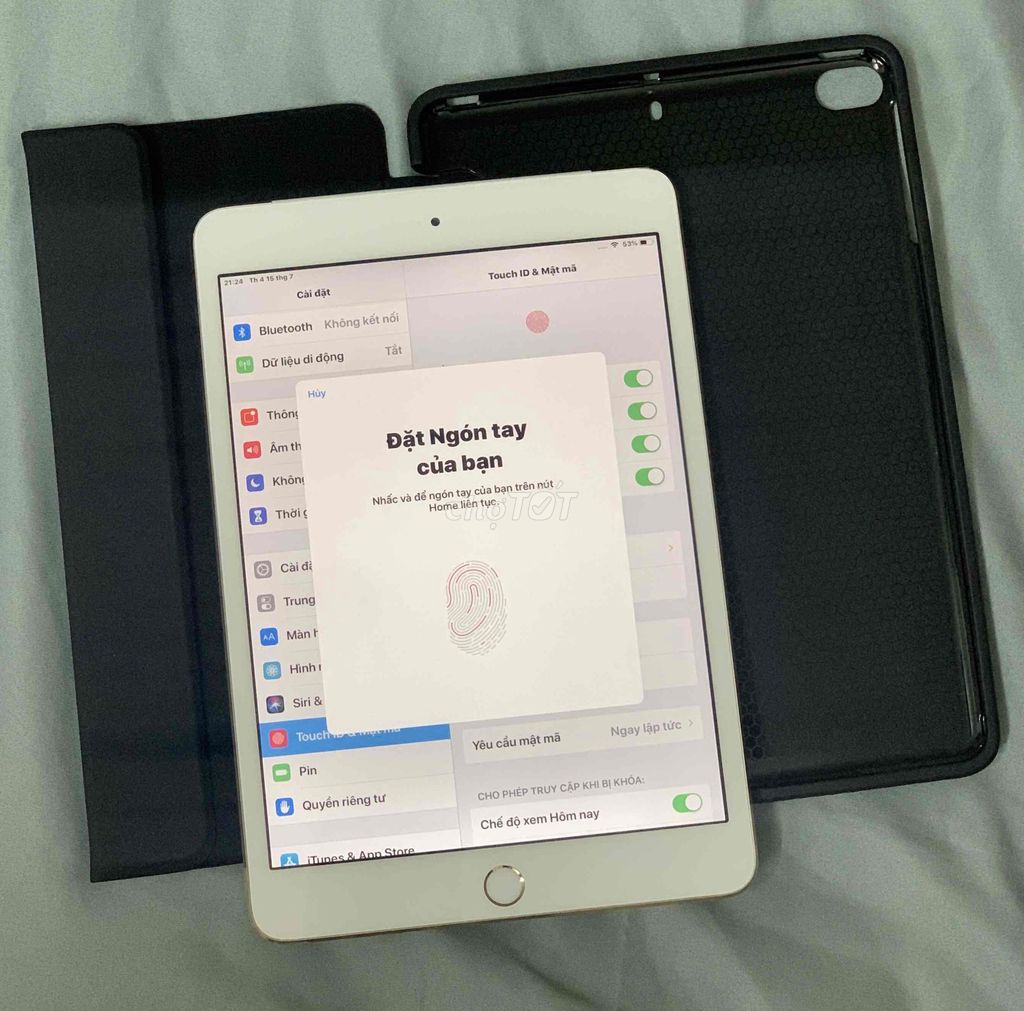 Dư dùng Ipad Mini3 16G 4G Xem youtube app pin trâu. Mua bán Máy tính bảng tại Quận Phú Nhuận Tp Hồ Chí Minh được đăng bởi Bi Apple hình 1