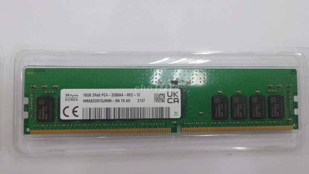 RAM SK Hynix 16GB DDR4 3200MHz. Mua bán Linh kiện (RAM, Card...) tại Thành phố Tam Kỳ Quảng Nam được đăng bởi Tien Nguyen hình 1