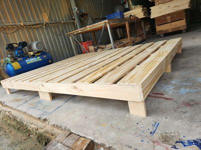 GIƯỜNG PALLET PHỦ PU. Mua bán Giường, chăn ga gối nệm tại Quận 12 Tp Hồ Chí Minh được đăng bởi minh suong