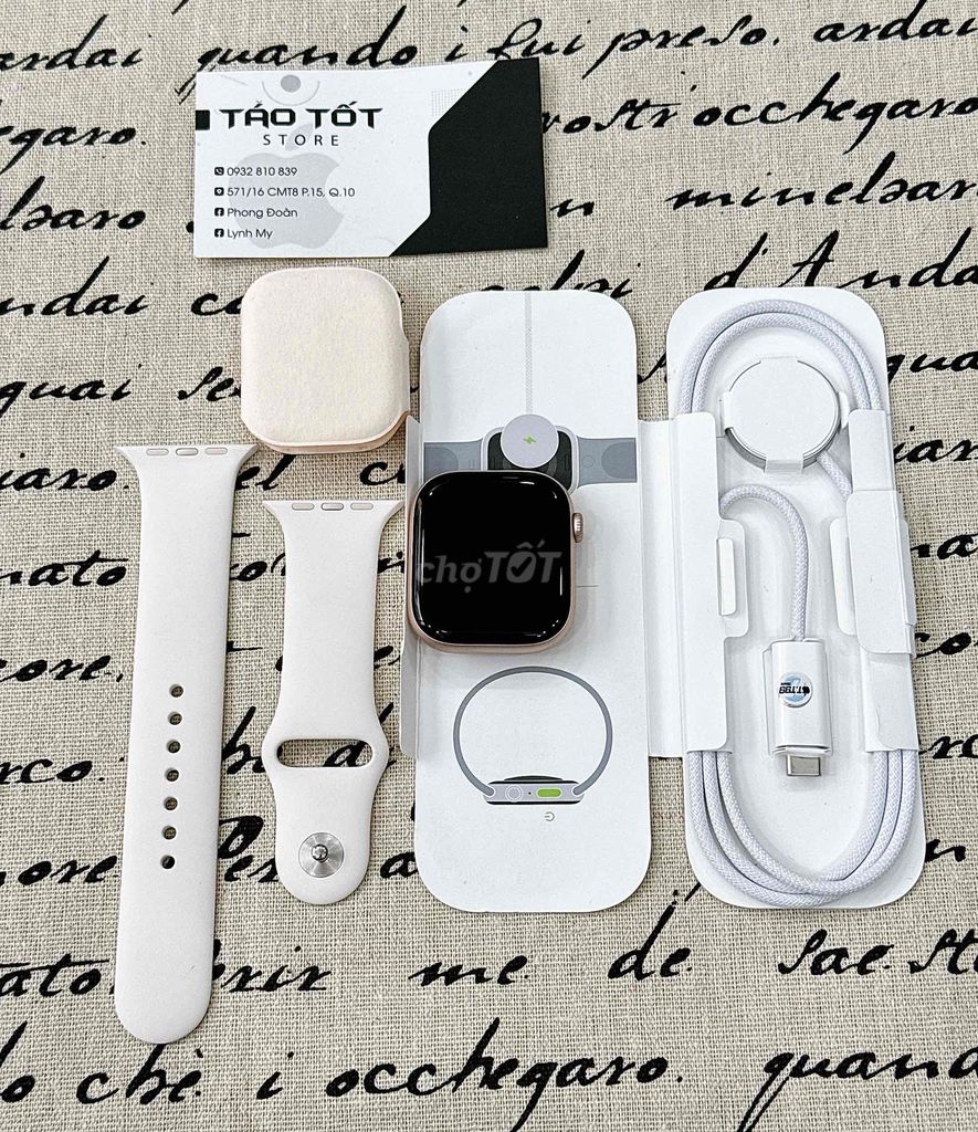 Apple wacth S10/46mm gold esim LTE new mới 100%