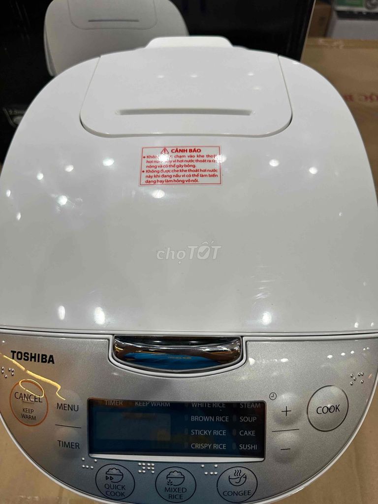 Nồi cơm điện Toshiba RC-18DH2PV(W). Mua bán Bếp, lò, đồ điện nhà bếp tại Huyện Trảng Bom Đồng Nai được đăng bởi Huy hình 1