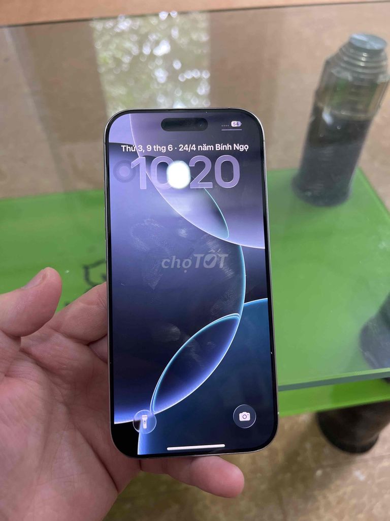 Apple iPhone 16 Pro Quốc Tế 128Gb Trắng. Mua bán Điện thoại tại Thị xã Sơn Tây Hà Nội được đăng bởi Huy Phan hình 1