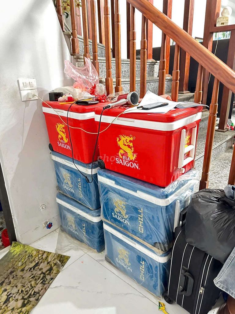 Thùng đá Hiệp Thành Nhựa 34L Đỏ. Mua bán Dụng cụ nhà bếp tại Quận 10 Tp Hồ Chí Minh được đăng bởi Xân Nghi hình 1