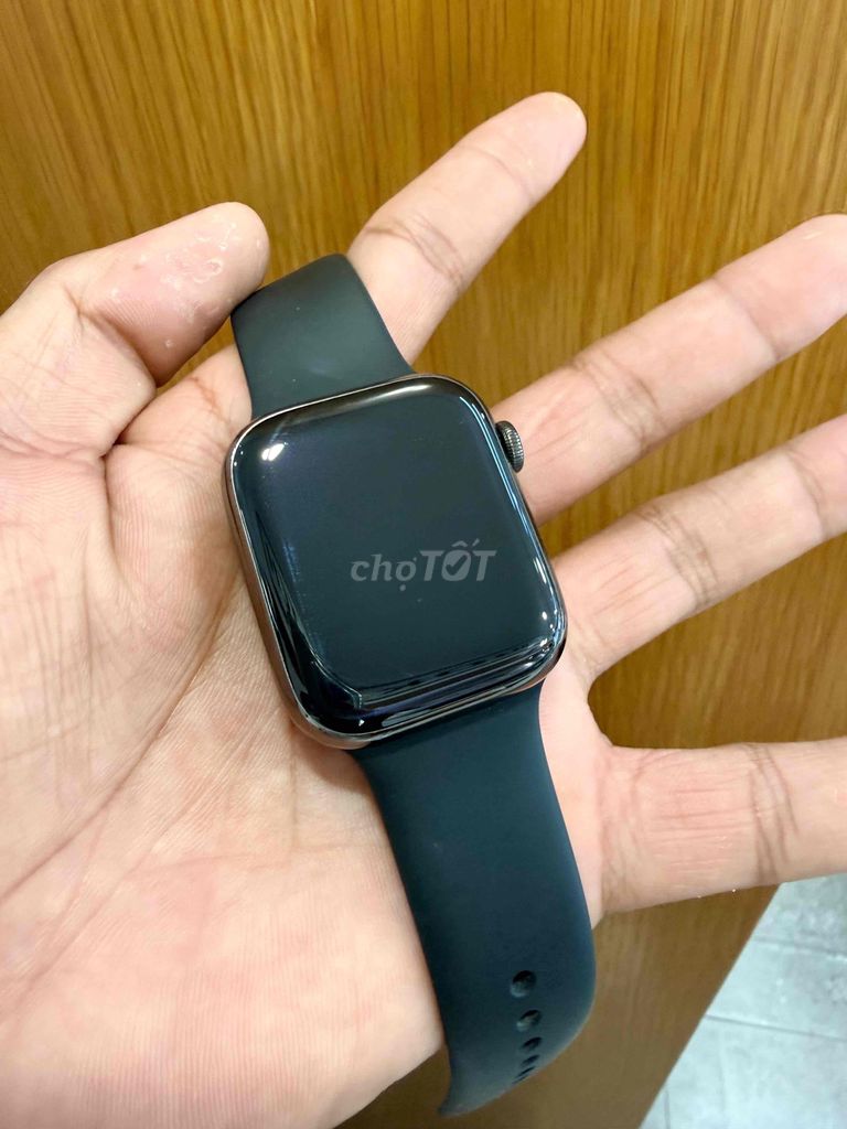 Apple Watch Series 7 Thép Đen 99%. Mua bán Thiết bị đeo thông minh tại Quận Ninh Kiều Cần Thơ được đăng bởi Minh Phát hình 1
