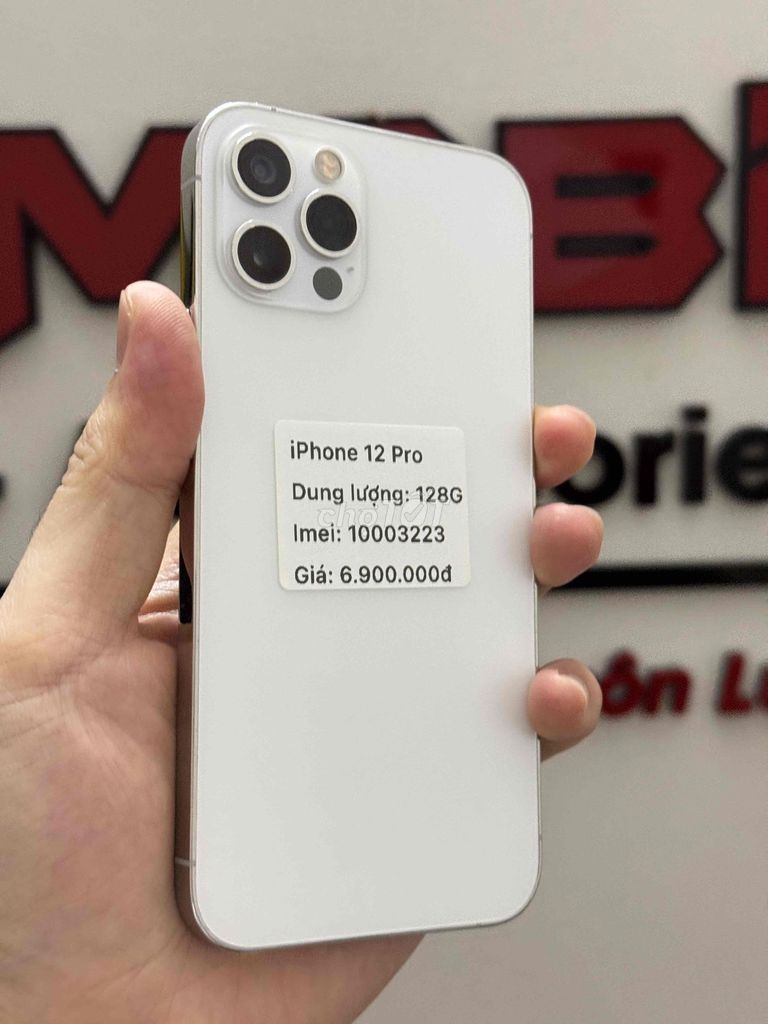 iPhone 12 Pro 128GB Trắng máy đẹp keng. Mua bán Điện thoại tại Thành phố Buôn Ma Thuột Đắk Lắk được đăng bởi Nguyễn Hoàng hình 1