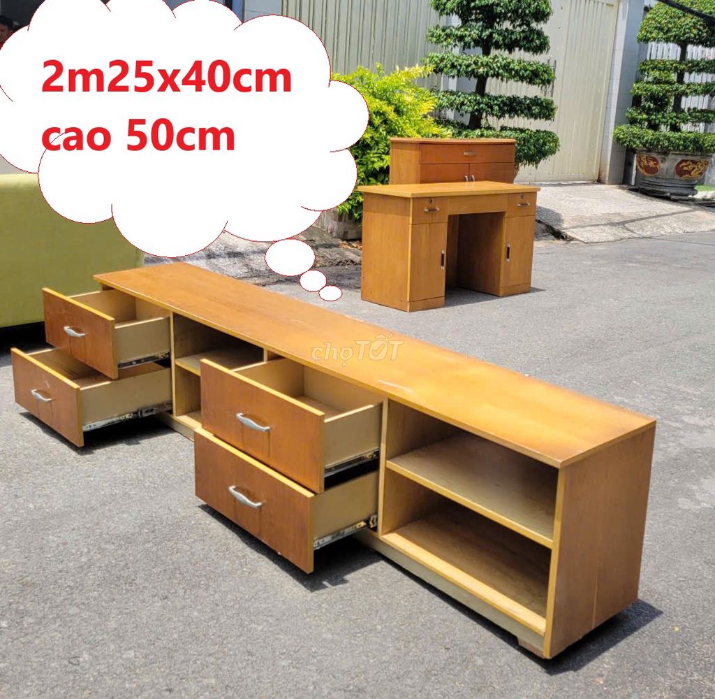 Kệ tivi gỗ công nghiệp MDF 2m thanh lý,tủ tivi cũ. Mua bán Tủ, kệ gia đình tại Thành phố Thủ Đức Tp Hồ Chí Minh được đăng bởi PHÚ NHÀN NỘI THẤT THANH LÝ SÀI GÒN hình 1