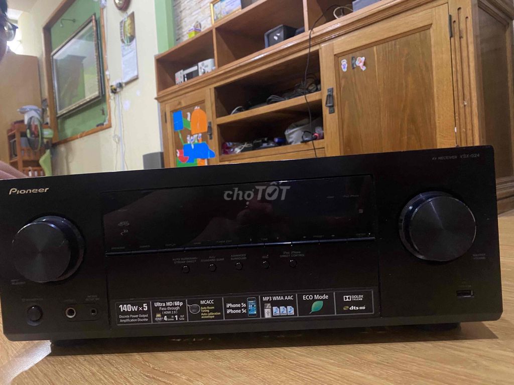 Ampli 5.1 Pioneer VSX-524 Đen nhập nhật 110v. Mua bán Tivi, Âm thanh tại Thành phố Biên Hòa Đồng Nai được đăng bởi Billy Hoang hình 1