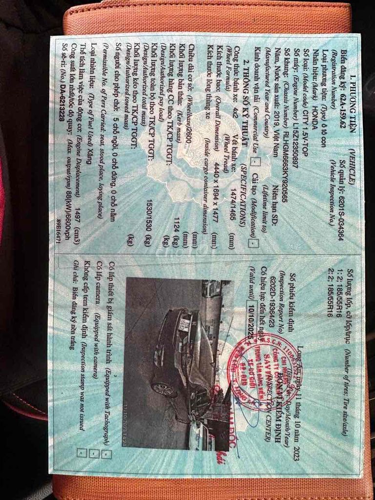 Honda City 2019 1.5 TOP - 66000 km chuẩn. Mua bán Ô tô tại Quận Gò Vấp Tp Hồ Chí Minh được đăng bởi Ha Ngoc An hình 7