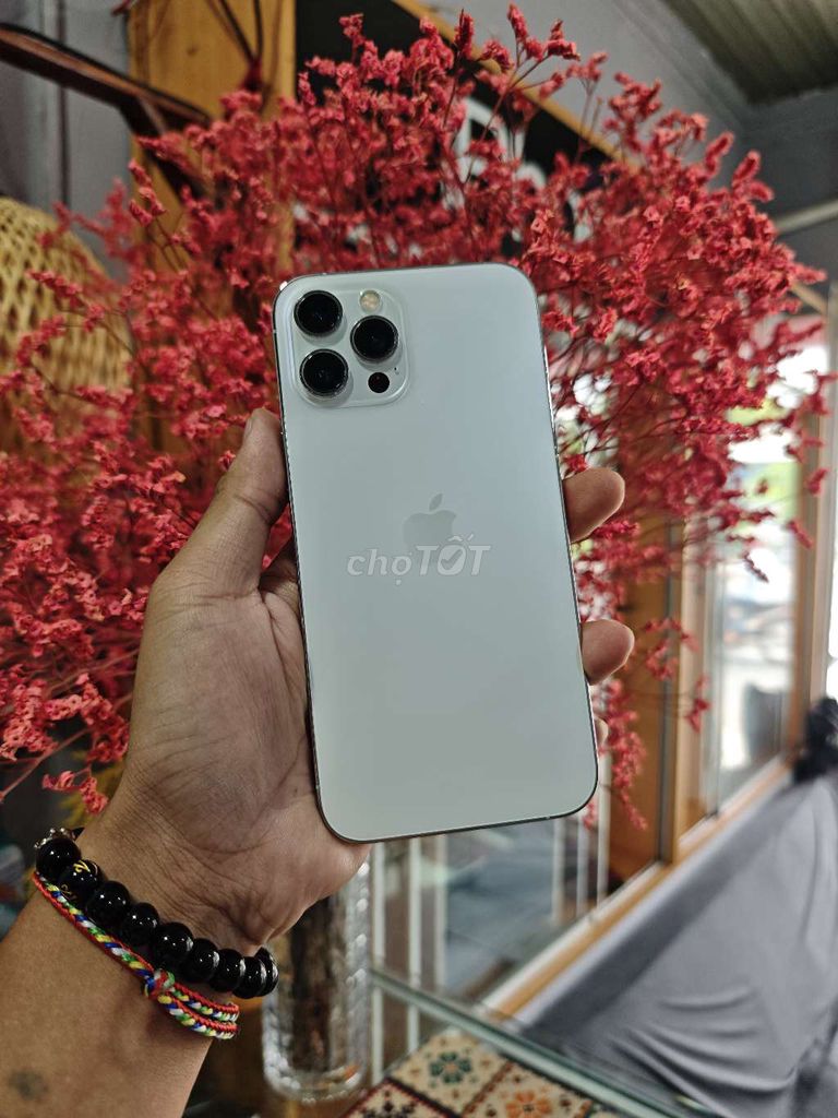 Apple iPhone 12 Pro Max 128GB Trắng 100% . Mua bán Điện thoại tại Huyện Hòa Thành Tây Ninh được đăng bởi Thanh Điền hình 1