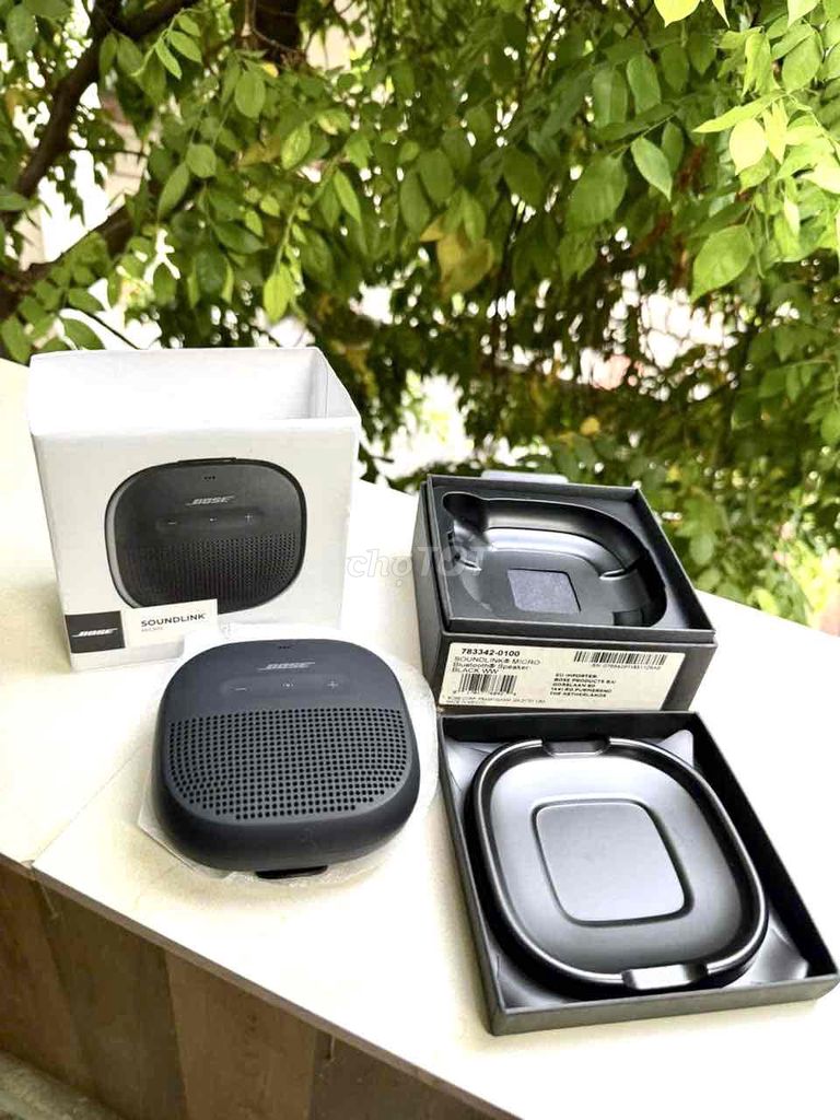 Loa Bluetooth Bose SoundLink Micro Đen Như mới. Mua bán Tivi, Âm thanh tại Quận Thanh Khê Đà Nẵng được đăng bởi Thế Giới Loa Chính hãng New Và Lướt Giá Rẽ Đà Nẵng  hình 1