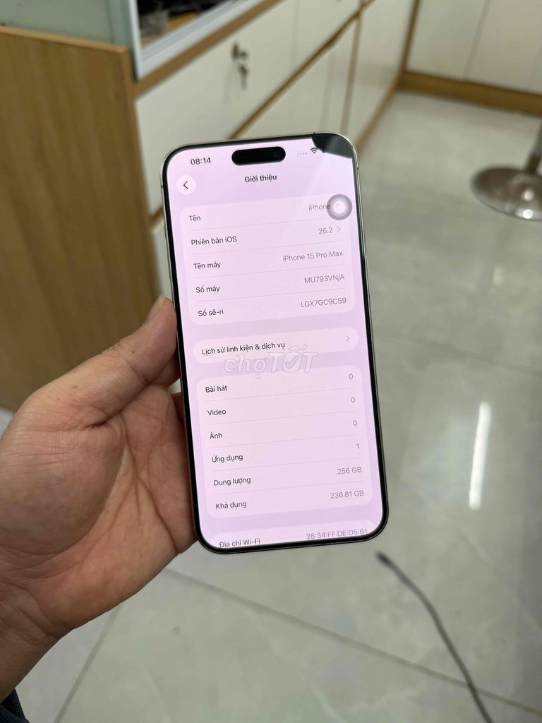 IPHONE 15PRO MAX 256G. Mua bán Điện thoại tại Huyện Bình Xuyên Vĩnh Phúc được đăng bởi Minh  hình 1