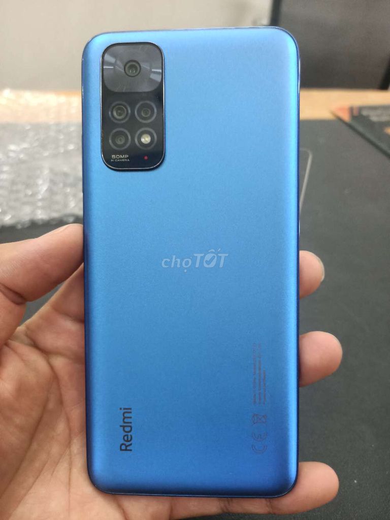 Xiaomi Redmi Note 11 128GB Xanh. Mua bán Điện thoại tại Quận Đống Đa Hà Nội được đăng bởi Shop điện thoại cũ hình 1
